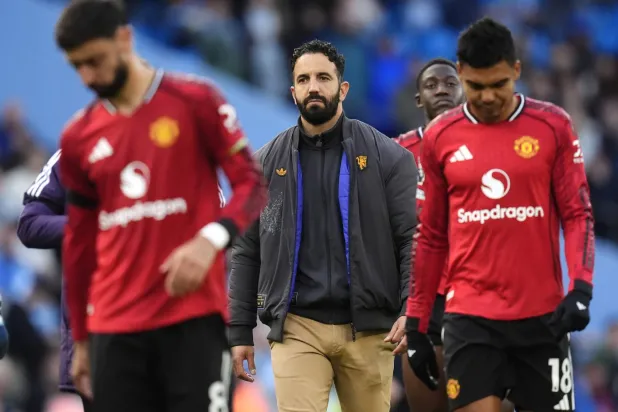 روبن أموريم مدرب مانشستر يونايتد (د.ب.أ)