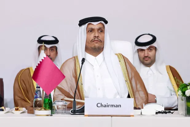 الشيخ محمد بن عبد الرحمن آل ثاني رئيس الوزراء وزير الخارجية القطري (رويترز)