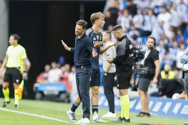 يفتتح ريال مدريد بطل أوروبا 15 مرة قياسية حملته الجديدة في دوري أبطال أوروبا لكرة القدم الثلاثاء ضد مرسيليا بقيادة تشابي ألونسو(إ.ب.أ)