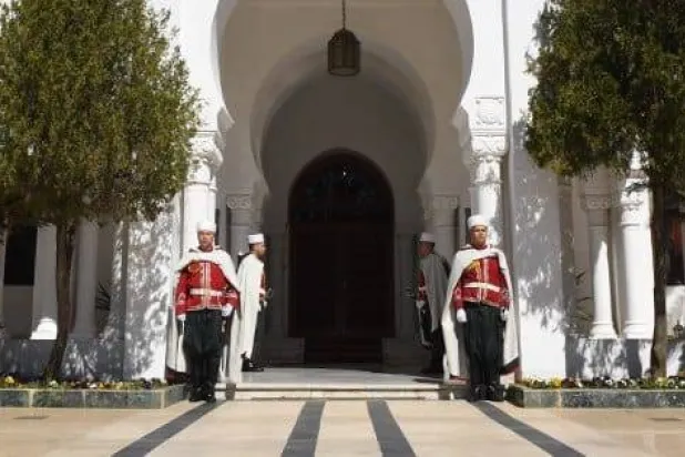 مدخل مقر رئاسة الجمهورية (الرئاسة)