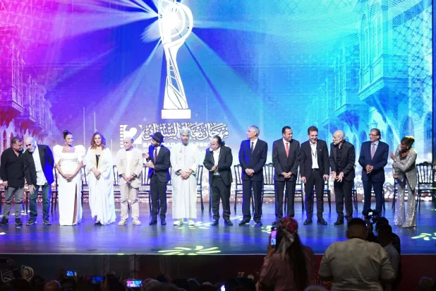 فنانون ومخرجون من أنحاء الوطن العربي في مهرجان بغداد السينمائي (إدارة المهرجان)