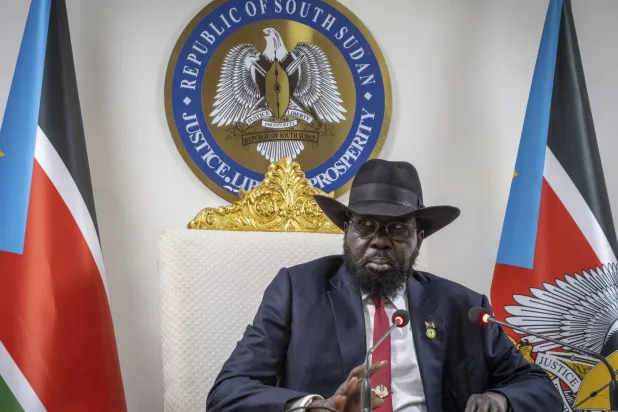 سلفا كير رئيس جنوب السودان (أ.ب)