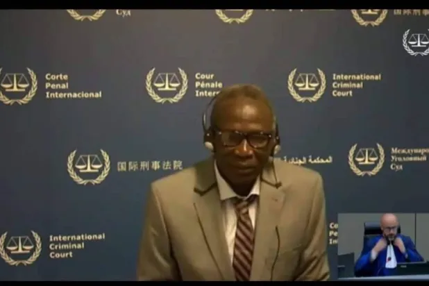 كوشيب داخل المحكمة الجنائية الدولية (متداولة)