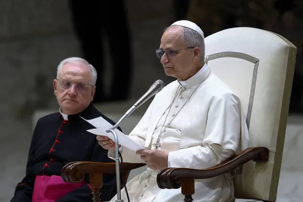 البابا ليو بابا الفاتيكان (رويترز)