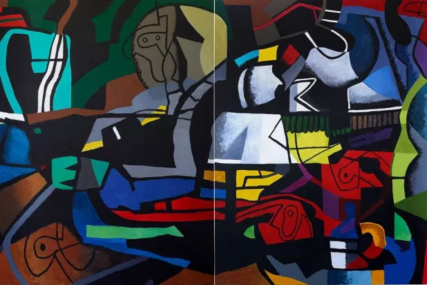 خريطة بغداد بعد 2003 (غاليري صالح بركات)