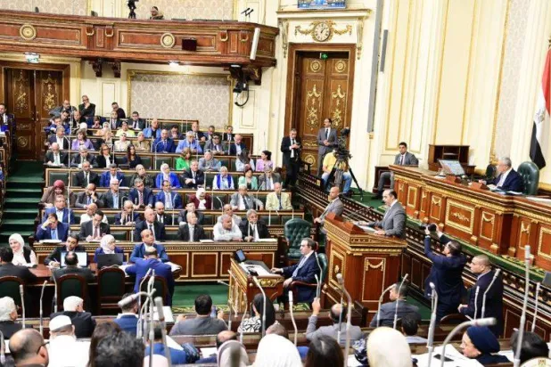 جلسة سابقة لمجلس النواب المصري (وزارة الشؤون النيابية)