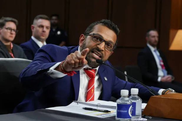 مدير مكتب التحقيقات الفيدرالي (إف بي آي) كاش باتيل (رويترز) 