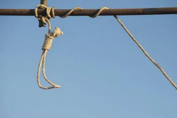 مشنقة في سجن إيراني قبل تنفيذ حكم بالإعدام (إيسنا)