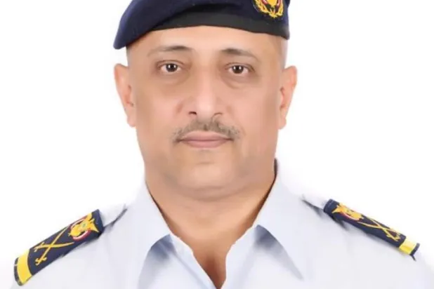 اللواء خالد القملي رئيس مصلحة خفر السواحل اليمنية (الشرق الأوسط)