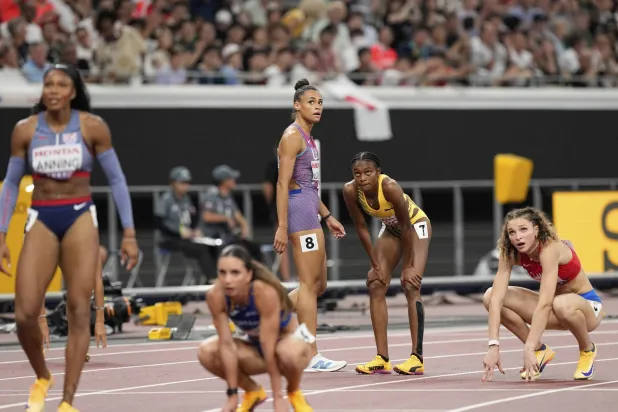 ماكلافلين-ليفرون قالت إن هذا السباق سيمنحها ثقة كبيرة للنهائي (أ.ب)