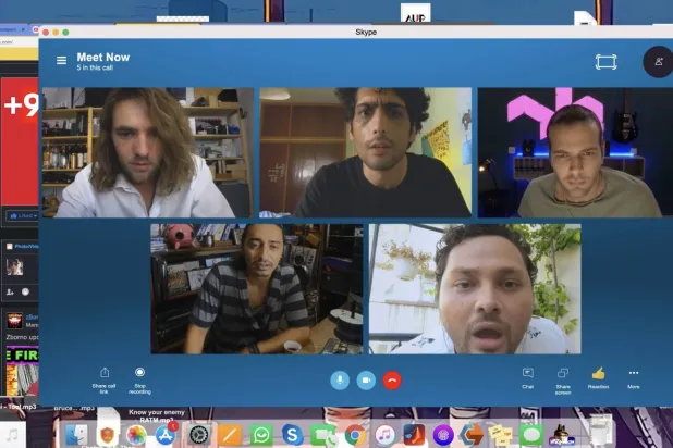 مشهد من فيلم «وُلدوا نجوماً» للمخرجة كارولين لبكي (زينة صفير)