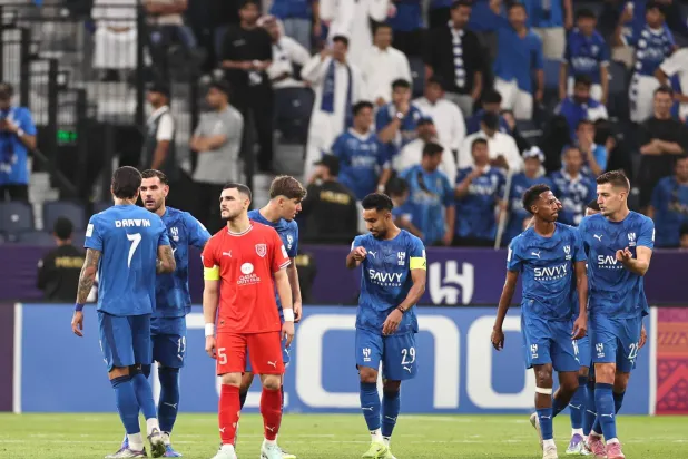 الهلال حقق فوزا مثيرا على الدحيل في البطولة الآسيوية (تصوير: سعد العنزي)