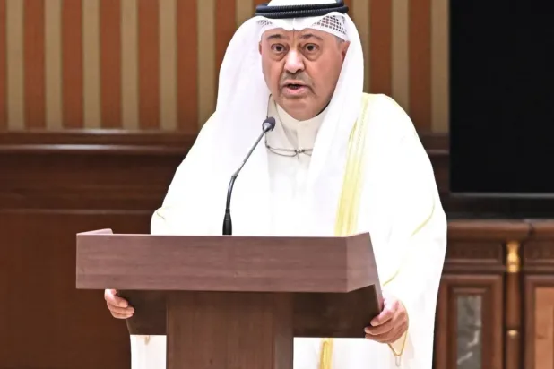 وزير النفط الكويتي طارق سليمان الرومي (كونا)
