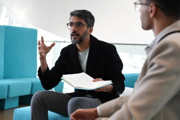 المُترجم والكاتب السعودي محمد الضبع (الشرق الأوسط)