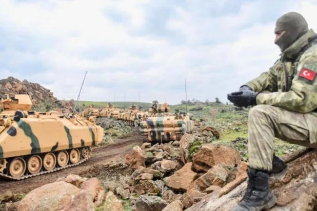 قوات تركية في شمال سوريا (وزارة الدفاع التركية)
