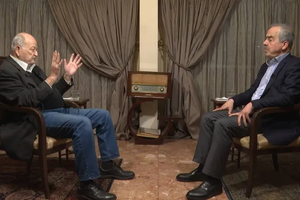 Elias Atallah in an interview with Asharq Al-Awsat’s Editor-in-Chief (Asharq Al-Awsat) 