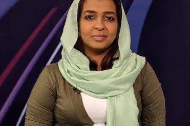 الصحافية السودانية لينا يعقوب مديرة مكتب قناتي «العربية» و«الحدث» في السودان (متداولة)