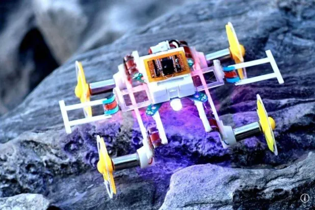 باحثون صينيون طوروا أصغر وأخف روبوت لاسلكي في العالم (أرشيفية - صحيفة ساوث تشينا مورنينغ بوست)