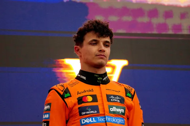 لاندو نوريس سائق مكلارين (د.ب.أ)