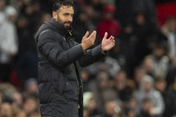 روبين أموريم مدرب مانشستر يونايتد (إ.ب.أ)