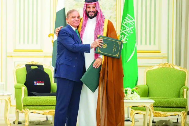 ولیعهد سعودی و نخست وزیر پاکستان  روز چهارشنبه جلسات رسمی در ریاض داشتند (واس)