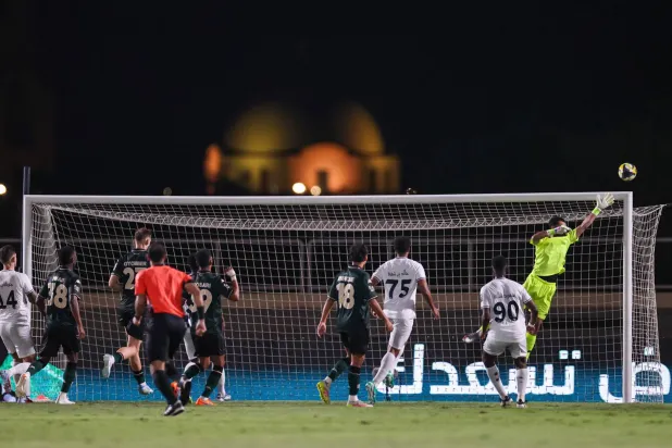 الخلود عبر إلى دور الـ16 عقب انتصاره على البكيرية (تصوير: سعد العنزي)