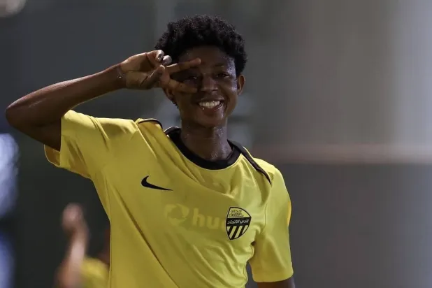 الغانية بيشينس كوندوك لاعبة فريق سيدات الاتحاد (نادي الاتحاد) 