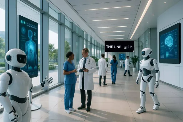 المستشفى الذكي في «ذا لاين»: ميلاد الطب المستقبلي عام 2030