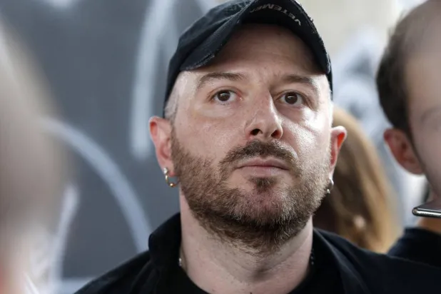 The 44-year-old took over at the Italian luxury fashion house in July after a decade at fellow Kering brand Balenciaga. GEOFFROY VAN DER HASSELT / AFP/File
