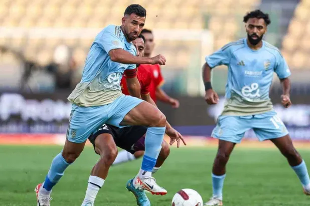 محمود حسن تريزيغيه واصل تألقه مع الأهلي (النادي الأهلي)