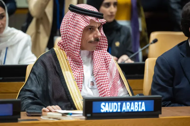 وزير الخارجية السعودي يشارك في اجتماع حول مستقبل غزة