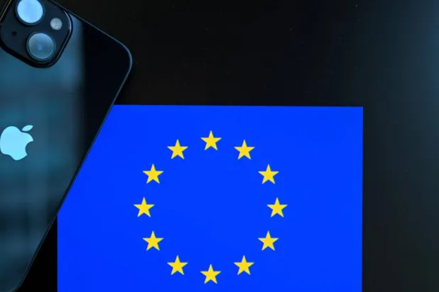 Apple and the EU have repeatedly locked horns over the bloc's Digital Markets Act. Nicolas TUCAT / AFP/File
