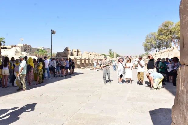 احتفالات في ساحة الكرنك بالأقصر باليوم العالمي للسياحة (محافظة الأقصر)