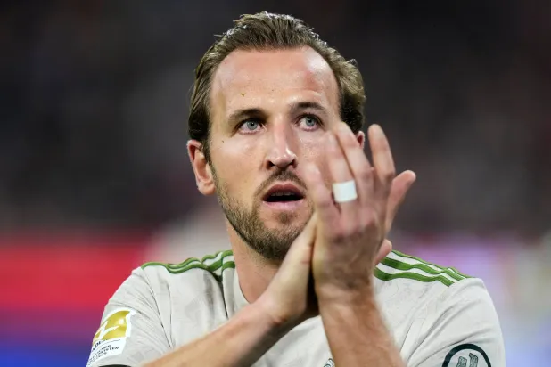 نجم بايرن ميونيخ وهدافه الإنجليزي هاري كين (أ.ب)