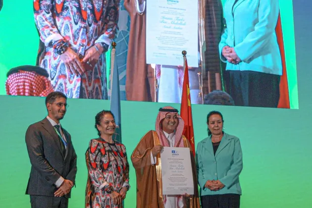 محمية الإمام تركي بن عبد الله الملكية تعد أول محمية ملكية سعودية تنضم رسمياً إلى برنامج الإنسان والمحيط الحيوي التابع لـ«اليونيسكو» (واس)