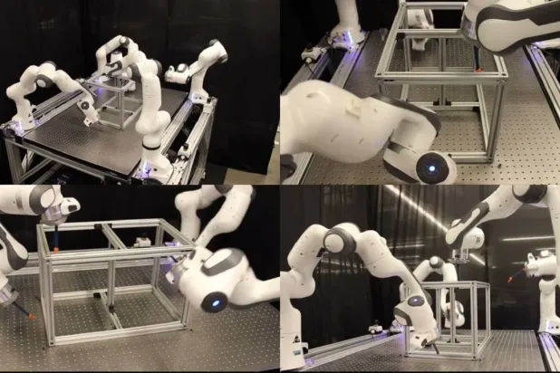 إطار العمل الجديد يتيح لعدة أذرع روبوتية أداء المهام في وقت واحد داخل بيئات مزدحمة (دورية ساينس روبوتكس)