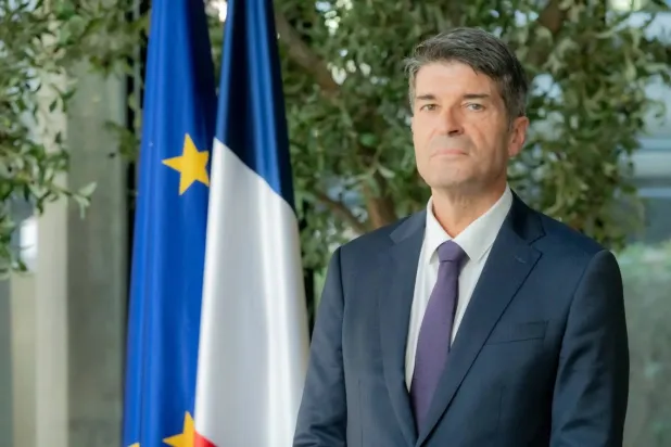 French Ambassador Patrick Maisonnave (Asharq Al-Awsat)