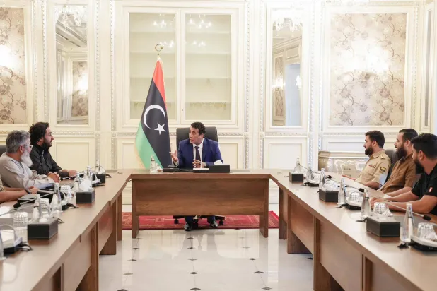 رئيس «الرئاسي» الليبي يتابع «تثبيت وقف إطلاق النار» في طرابلس