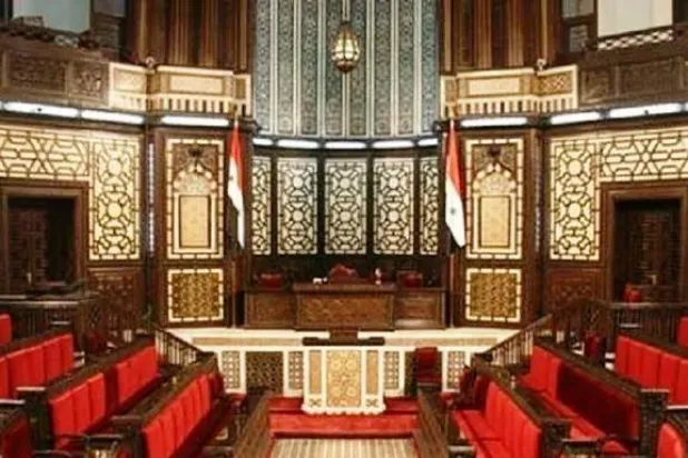 قاعة مجلس الشعب السوري تنتظر الانتخابات (أرشيفية)