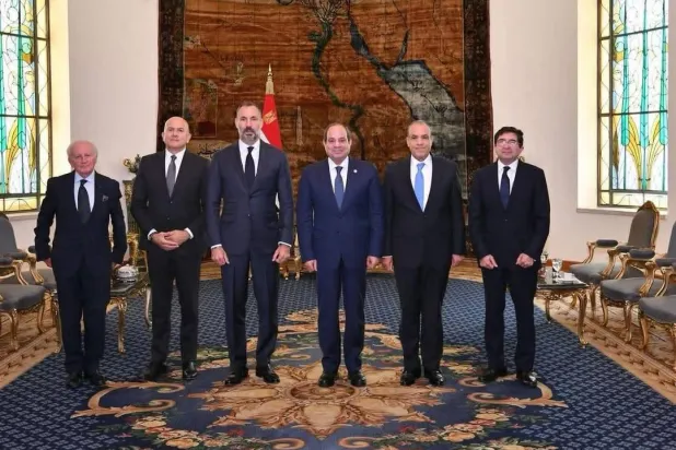 السيسي اتفق مع الآغا خان على توسيع نطاق التعاون (الرئاسة المصرية)