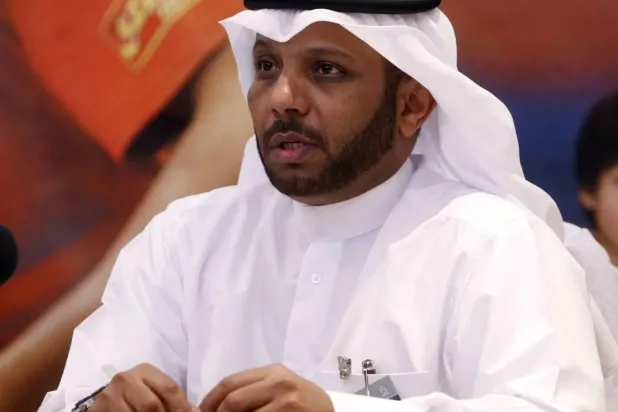 القطري خليل بن أحمد المهندي رئيس الاتحاد القطري والعربي والآسيوي (اتحاد تنس الطاولة)