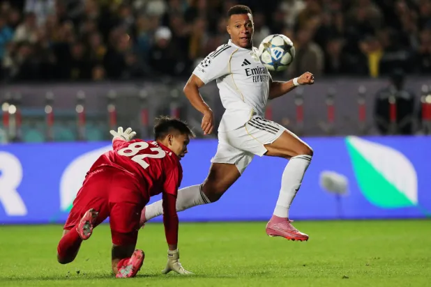 المهاجم الفرنسي كيليان مبابي نجم ريال مدريد الإسباني (رويترز)