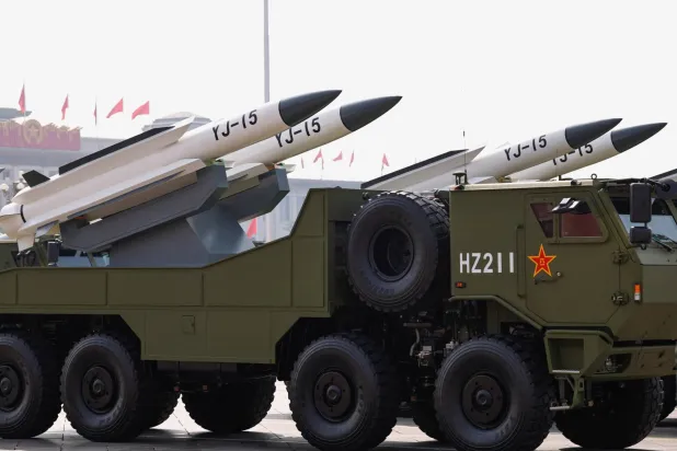 صواريخ صينية مضادة للسفن (رويترز)