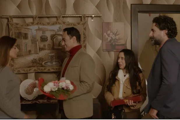 لقطة من الفيلم القصير زيارة ليلية للمخرج عمر علي (الشرق الأوسط) 