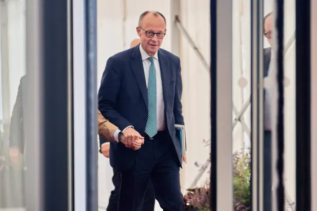 المستشار الألماني فريدريش ميرتس (أ.ف.ب) 