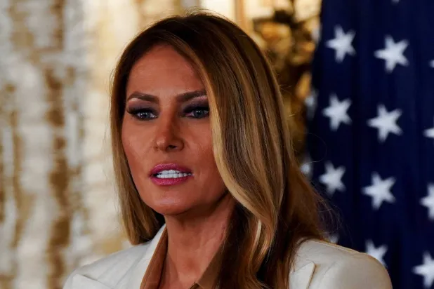 السيدة الأميركي الأولى ميلانيا ترمب (رويترز)