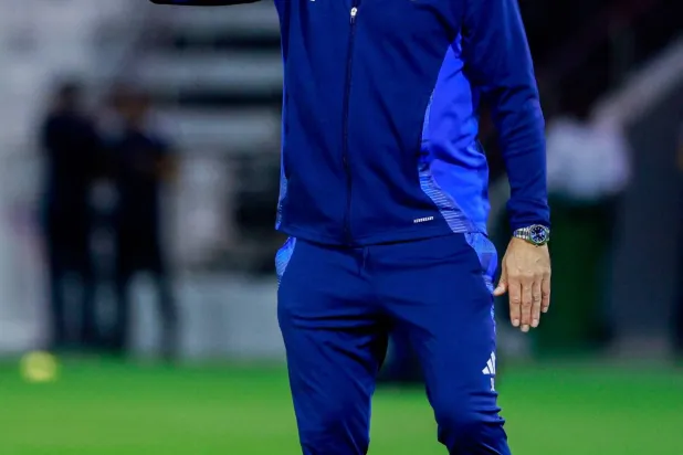 جولين لوبيتيغي مدرب منتخب قطر (أ.ف.ب)