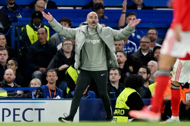 إنزو ماريسكا مدرب تشيلسي (رويترز)