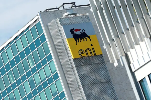 شعار شركة إيني (رويترز)