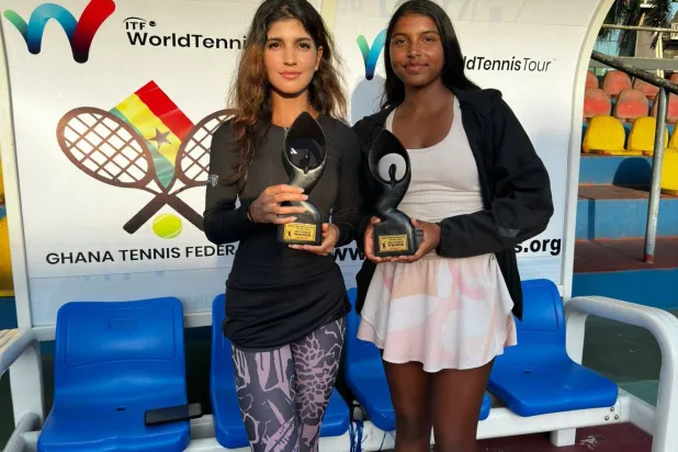 هنية منهاس تواصل تألقها في بطولات التنس الدولية (الاتحاد السعودي للتنس)